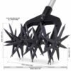 Manual Garden Cultivator - Rotary Weed Remover Manual garden cultivator with extra-wide rotary tines for soil aeration and weed removal